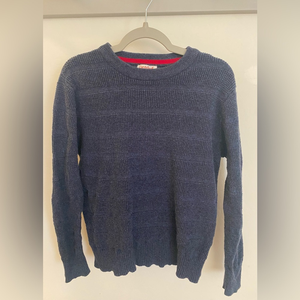 Boys Cat & Jack Navy Sweater Size 8/10